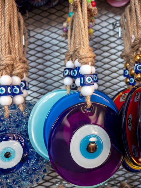 istock Various sizes of evil eye beads, Turkish evil eye beads, 2154440786