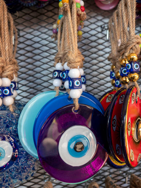 istock Various sizes of evil eye beads, Turkish evil eye beads, 2154440792