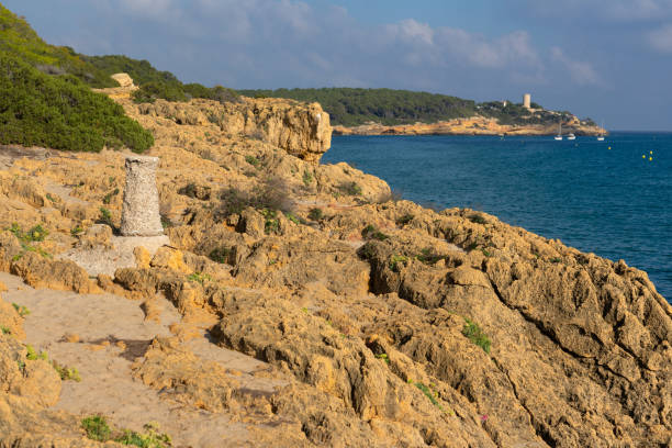 istock La Marquesa pine forest with the Mora tower and the cliffs in the background in a sunny day. Tarragona, Catalonia, Spain. 2154441699