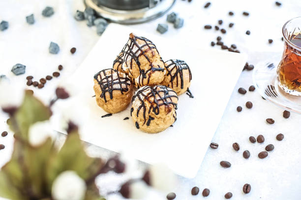 istock White Plate With Cookies and Coffee Cup 2154448309