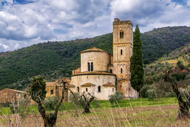 istock Abbey of Sant Antimo, Italy 2154450637