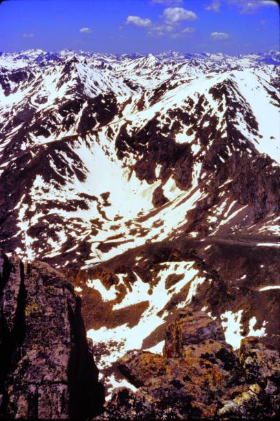 istock Summit view, Snowy summer in 1981 on Mount Massive Colorado 2154451649
