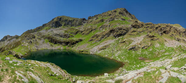 istock Panoramic view of Capezzone lake, Piemonte, Italy 2154451715