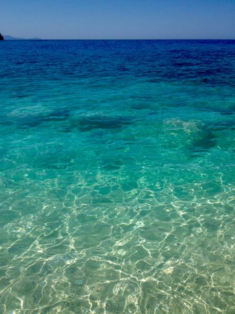 Beautiful sea of Ionian Greece