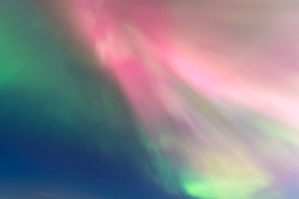 istock Aurora Borealis northen lights in Latvia at May. 2154467871