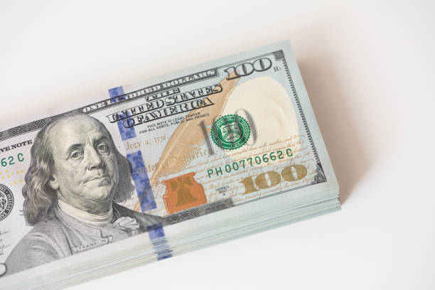 istock Pile of US 100 dollar banknotes 2154471058