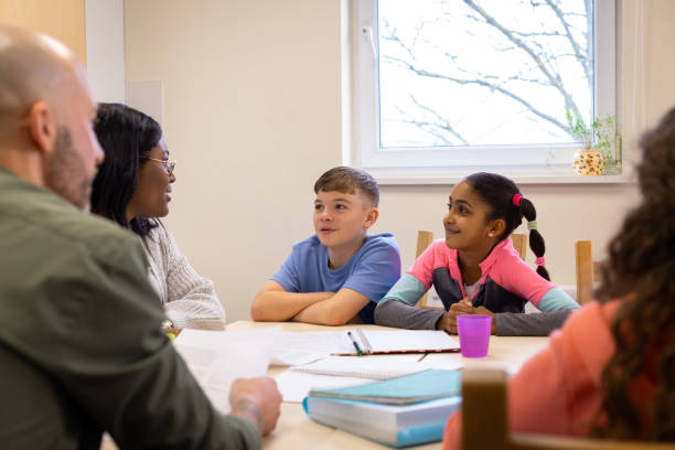 istock Children Growing Stronger in Group Counselling 2154473647