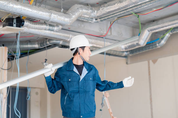 istock Carpenters bringing materials to the site 2154480463
