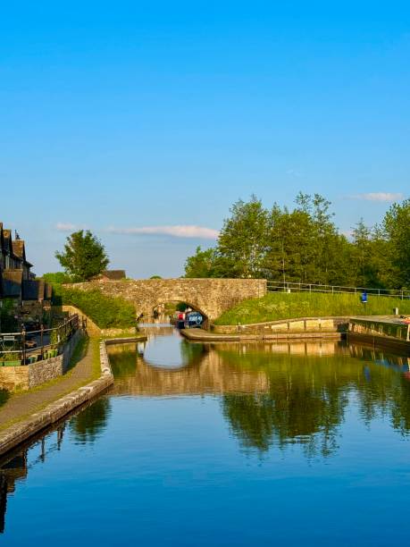 Life along the canal in Wales