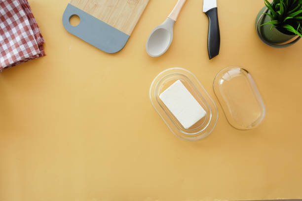 istock fresh butter in a glass jar on table 2154504260
