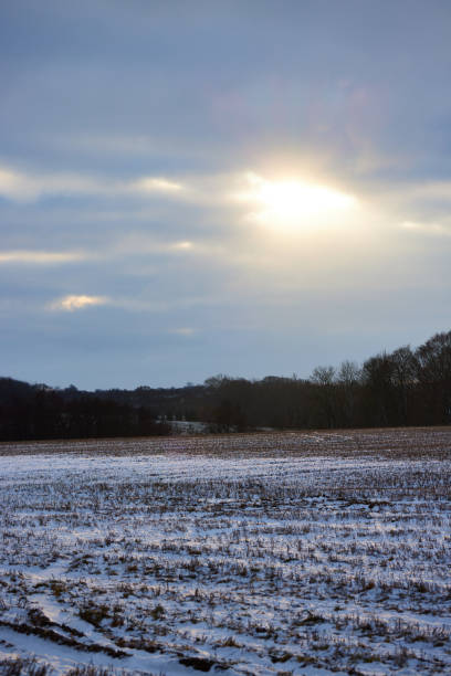 istock Scenic view of snow covered landscape against sky 2154509721