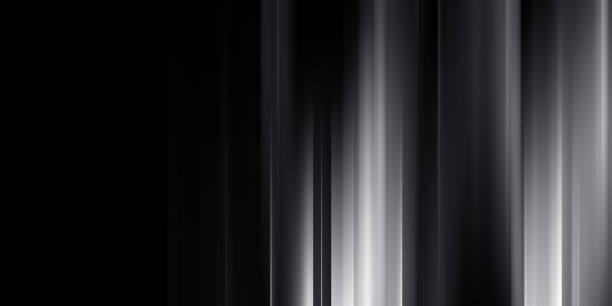 istock Line movement effect. Speed ​​of light lines. On a black background. 2154510719