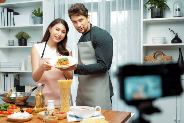 istock Influencers completely cooked spaghetti topped tomato sauce. Postulate. 2154518181
