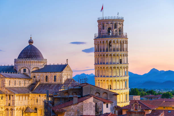 istock The famous Leaning Tower in Pisa, Italy 2154525431