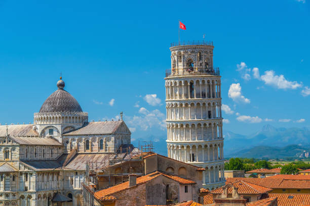 istock The famous Leaning Tower in Pisa, Italy 2154525435