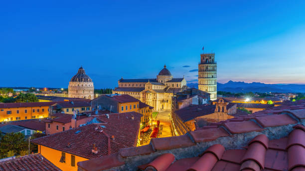 istock The famous Leaning Tower in Pisa, Italy 2154525446