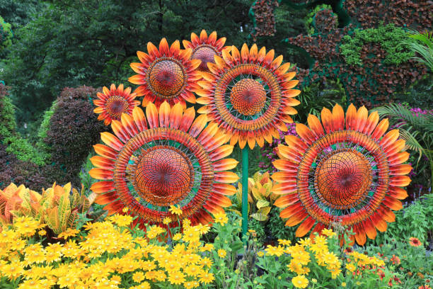 Beautiful flowers in Beijing Botanical Garden