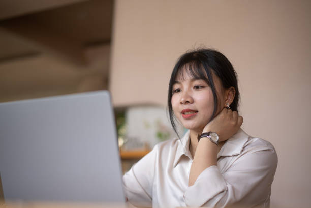istock businesswoman with laptop 2154535476