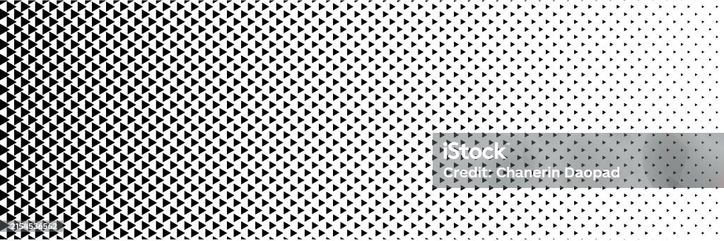 Black Triangular Design Horizontal Black Triangle Design For Pattern Stock Illustration ...