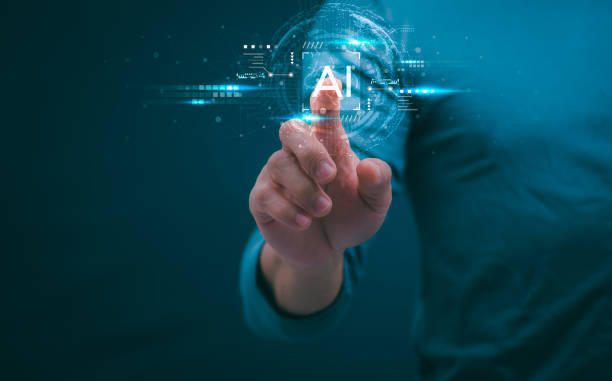 istock The person showing AI technology that connects information to various systems, concepts, management, digital transformation Internet of Things, Big Data and Business Processes, Automated Operations 2154539281