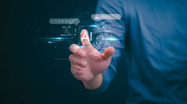 istock The person showing AI technology that connects information to various systems, concepts, management, digital transformation Internet of Things, Big Data and Business Processes, Automated Operations 2154539304