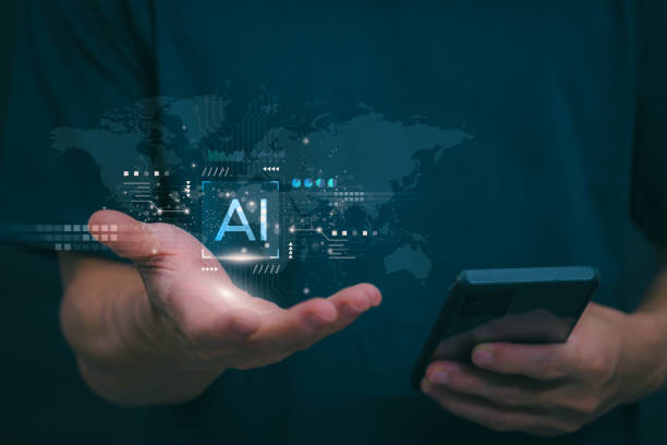 istock The person showing AI technology that connects information to various systems, concepts, management, digital transformation Internet of Things, Big Data and Business Processes, Automated Operations 2154544634