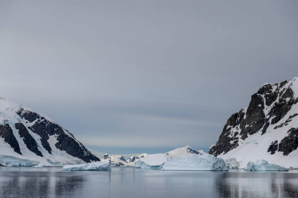 istock Antarctic landscape near  Danco Island 2154550806