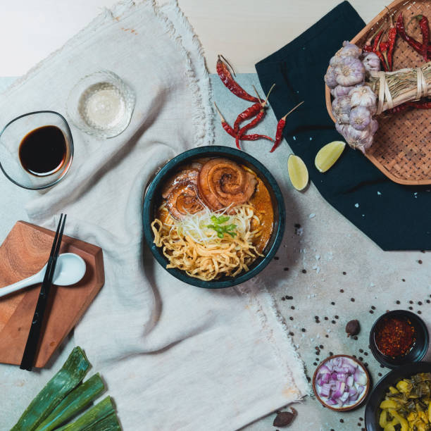 istock Khao Soi, Thai food 2154560444