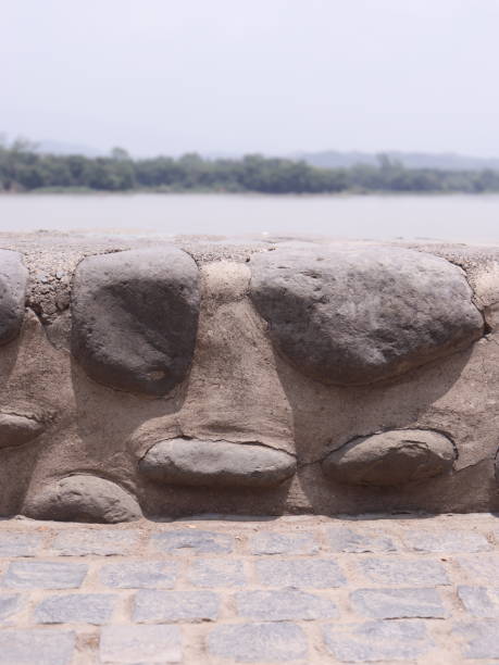 istock a funny rock formation of face 2154567809