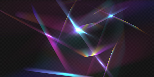 Transparent Light Refraction Pattern For Adding Effects To Backgrounds ...