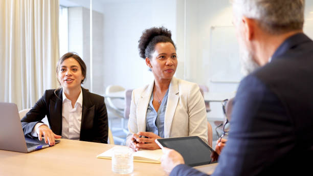istock Business team on a meeting 2154578084