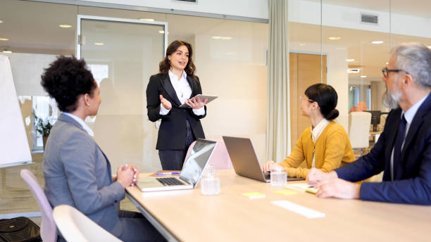 istock Business team planning business on a meeting 2154578245