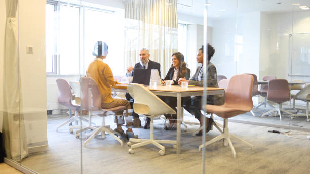 istock Business partners on an important meeting 2154578456