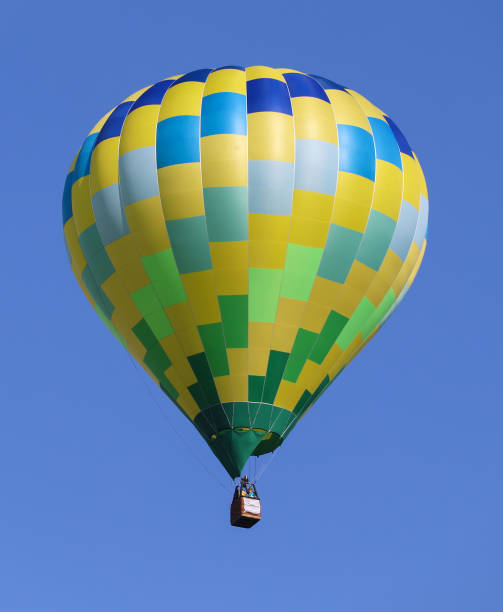 Hot air balloon in the sky