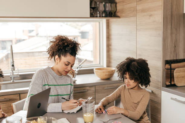 istock Tips for Working from Home with Kids in the Kitchen 2154594981