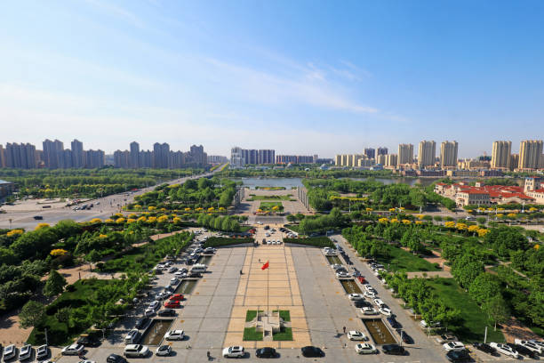 istock Urban architectural scenery, North China 2154603872