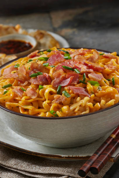 istock The viral Spicy Chicken Carbonara Ramen 2154605049