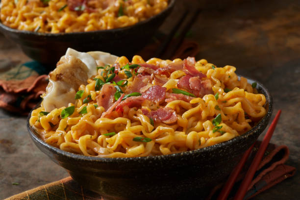 istock The viral Spicy Chicken Carbonara Ramen 2154605348