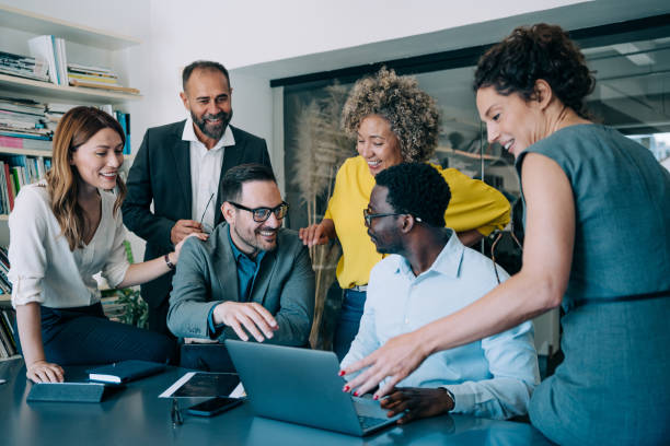 istock Business persons on meeting in the office. 2154608753