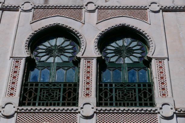 istock Hispano-Moorish style building constructed in the El Ensanche district during the Spanish protectorate in the first half of the 20th century, Tetouan, Morocco 2154610620