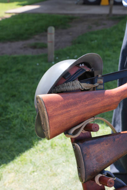 istock British Second World War Arms and Armour - Lee Enfield Mk III 2154612453