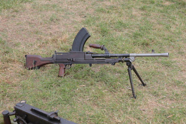 istock British Second World War Arms and Armour - The BREN Gun 2154612731