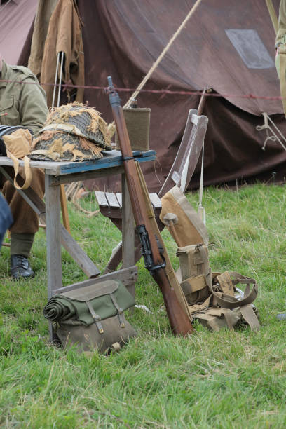 istock British Second World War Arms and Armour - Lee Enfield Mk III 2154612975