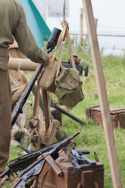 istock British Second World War Arms and Armour - Rifles and Sub Machine Guns 2154612992