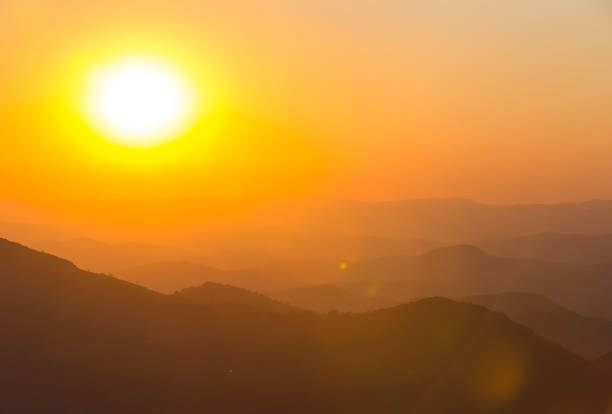 Tropical sun sunset and sunrise details
