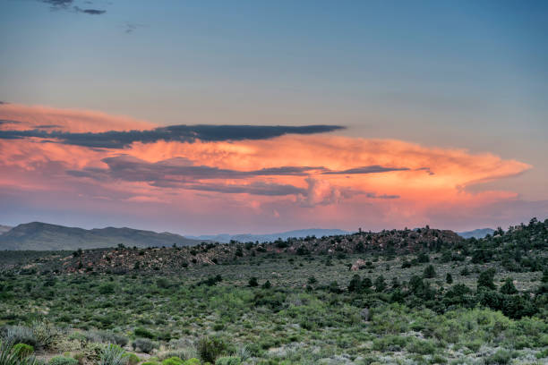istock Red Rock Canyon Las Vegas sunset 2154621620