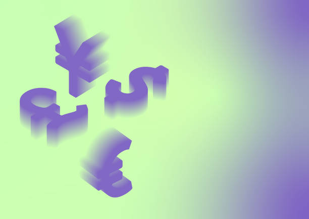 istock Euro, dollar, yen, lira. Currency. Money. 2154623580