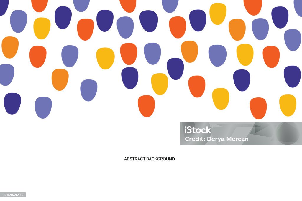 Abstract Dots Pattern Abstract Dot Pattern Background With Color Dots Stock Illustration ...