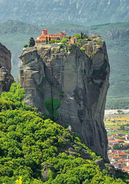 istock Monastery of the Holy Trinity in Meteora, Greece 2154638180