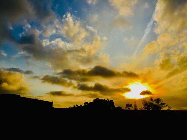 istock Cloudy scenery, Recreio dos Bandeirantes.RJ - Brazil. 2154644757